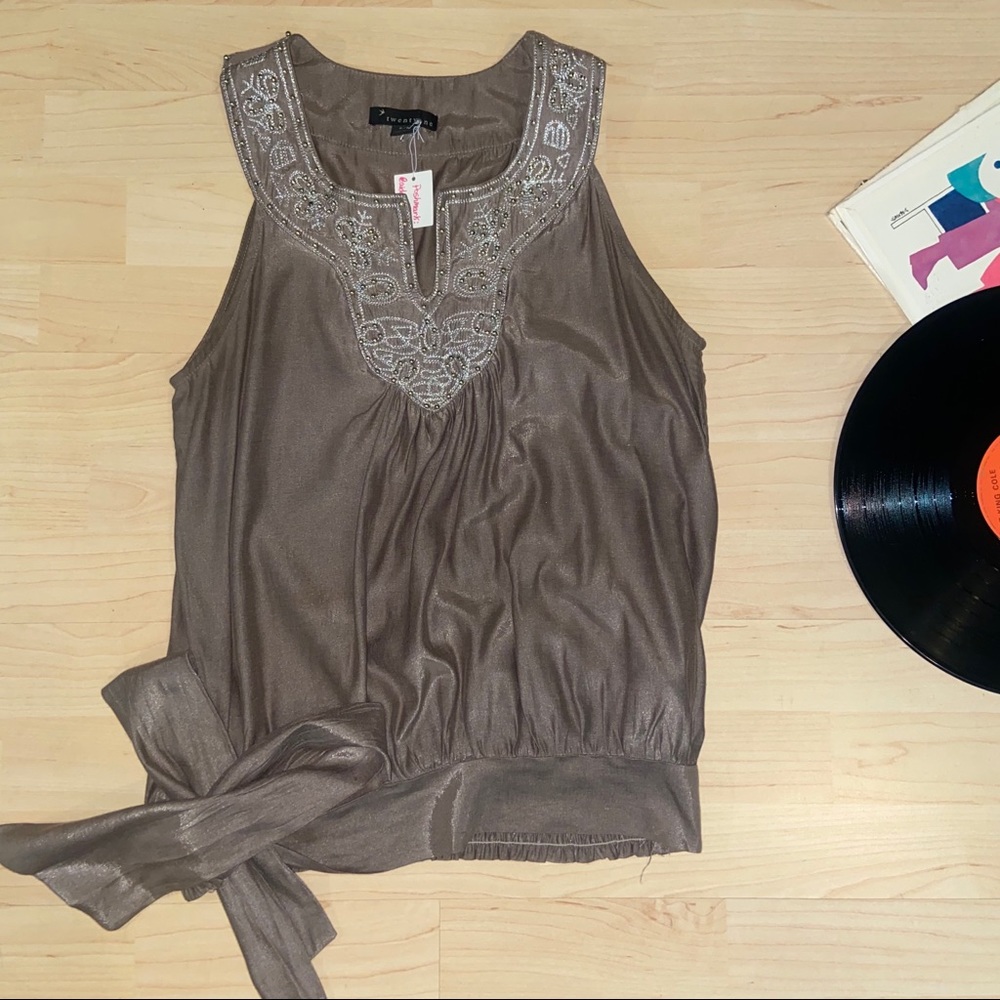 Forever 21 Size S Beaded Halter Top